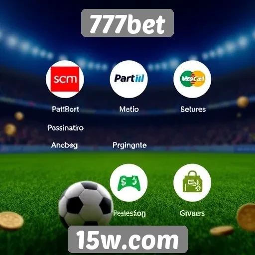 Métodos de pagamento aceitos no site 777bet